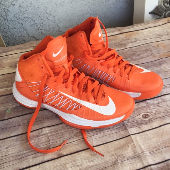 nike lunarlon orange